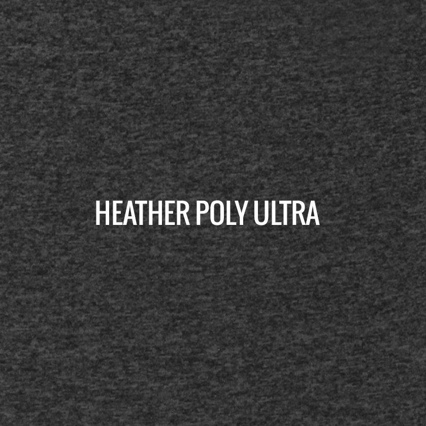 Ultra Soft Polyester Spandex Heather Grey
